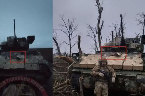 Nga lần đầu tịch thu xe chiến đấu Bradley của Mỹ từ Ukraine
