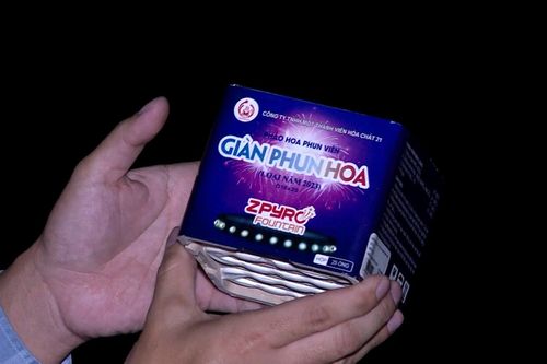 Cận cảnh pháo hoa loại mới nhất năm 2023 của nhà máy Z121
