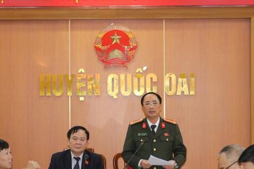 Đại biểu Quốc hội thành phố Hà Nội tiếp xúc cử tri các huyện: Quốc Oai, Chương Mỹ, Thạch Thất