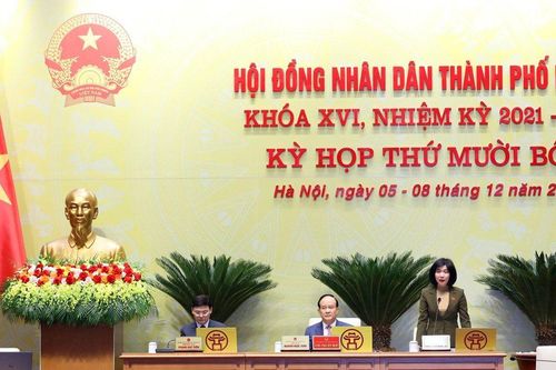 HĐND TP Hà Nội thông qua thành lập Đoàn giám sát việc thực thi công vụ