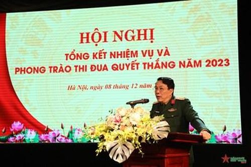 Trường Đại học Văn hóa Nghệ thuật Quân đội tổ chức Hội nghị Tổng kết thực hiện nhiệm vụ và Phong trào Thi đua Quyết thắng năm 2023