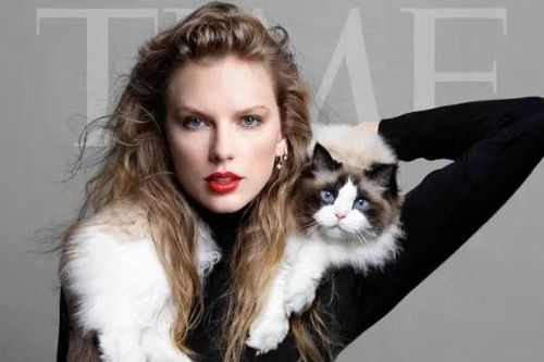 Taylor Swift đưa mèo cưng lên bìa tạp chí Time