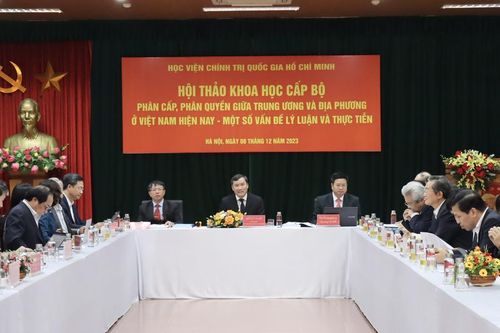 Tăng cường phân cấp, phân quyền đáp ứng yêu cầu đổi mới