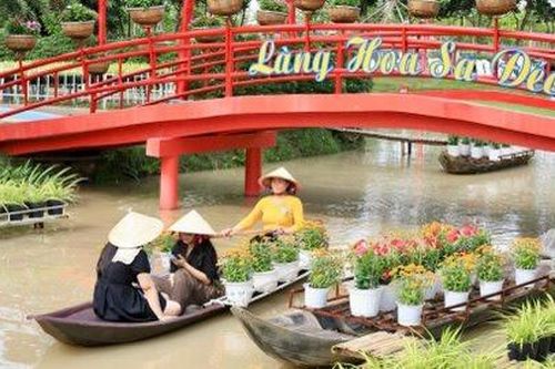 Hơn 2000 loại hoa phục vụ cho Festival Hoa – Kiểng Sa Đéc