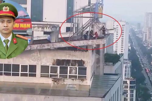 Thiếu tá công an kể 20 giây cân não cứu cô gái định tự tử ở tòa nhà 27 tầng