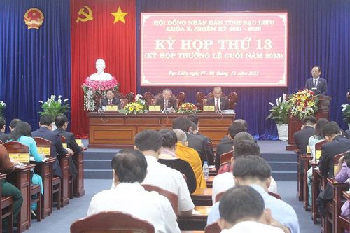 Họp HĐND, tỉnh Bạc Liêu không có đại biểu tham gia chất vấn