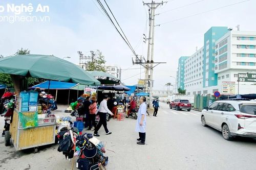 Sẽ bố trí điểm kinh doanh phía Tây Bệnh viện Hữu nghị Đa khoa Nghệ An