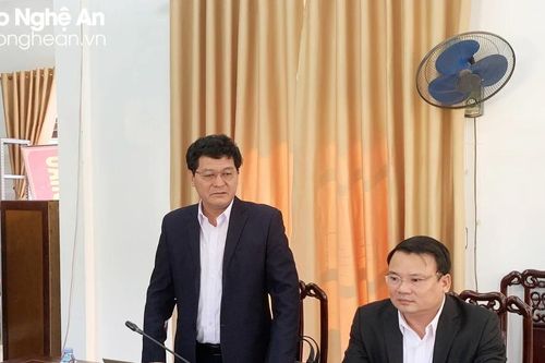 Chủ nhiệm Ủy ban Kiểm tra Tỉnh ủy dự Hội nghị kiểm điểm của Ban Thường vụ Huyện ủy Quỳ Châu