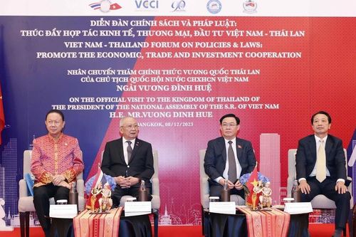 Việt Nam-Thái Lan xây dựng môi trường kinh doanh, đầu tư thuận lợi, bền vững