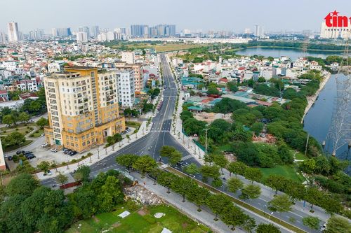 Ảnh 360: Ngắm tuyến đường mới thông xe ở cửa ngõ Thủ đô