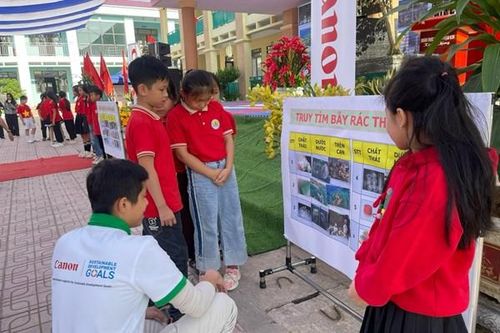 Canon Việt Nam tiếp tục 'Chung tay hành động vì môi trường'