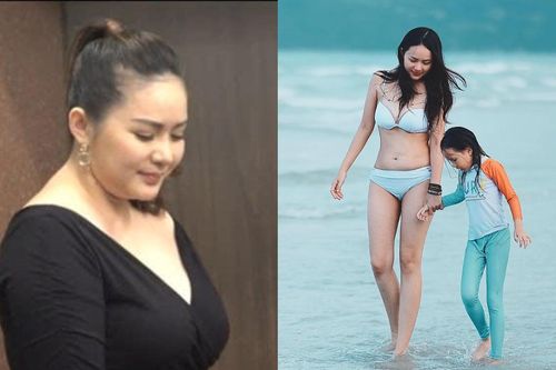 Phan Như Thảo tự tin khoe eo thon sau khi tạm biệt cân nặng 84 kg