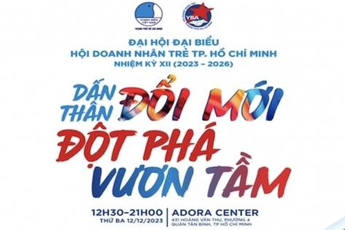 Sắp diễn ra đại hội Hội doanh nhân trẻ TP.HCM nhiệm kỳ XII