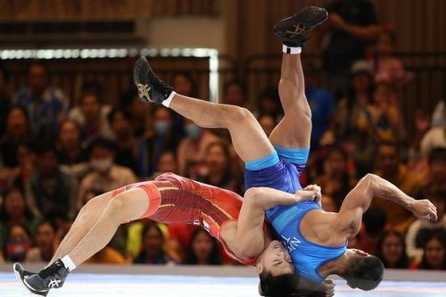 Các đô vật trẻ Thanh Hóa thi đấu xuất sắc tại Giải vật Đông Nam Á 2023
