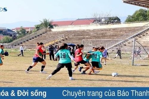 16 đội bóng tranh tài tại Giải bóng đá nam – nữ huyện Cẩm Thủy lần thứ III – năm 2023