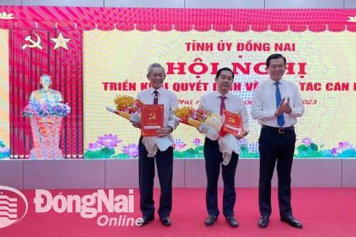 Đồng chí Trần Quang Tú giữ chức Bí thư Huyện ủy Tân Phú