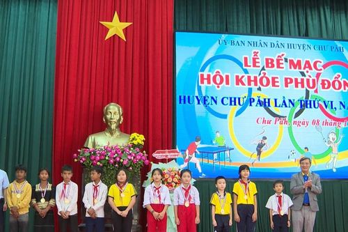 Bế mạc Hội khỏe Phù Đổng huyện Chư Păh lần thứ VI năm 2023