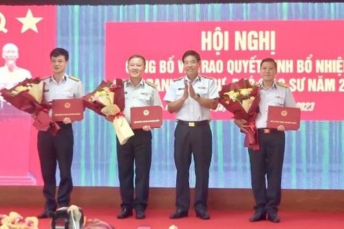 Học viện Hải quân công bố, trao quyết định bổ nhiệm chức danh Giáo sư, Phó Giáo sư