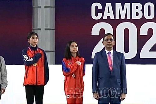 Vận động viên người Lào Cai giành Huy chương Vàng tại Giải Vật vô địch Đông Nam Á