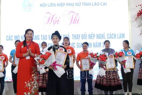 Hội thi cấp huyện đầu tiên về các mô hình sáng tạo và hiệu quả thay đổi nếp nghĩ, cách làm trong phòng chống bạo lực gia đình