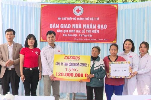 Bàn giao Nhà nhân đạo tại Việt Trì