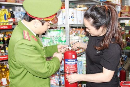 Chợ kiểu mẫu đảm bảo an toàn phòng cháy, chữa cháy