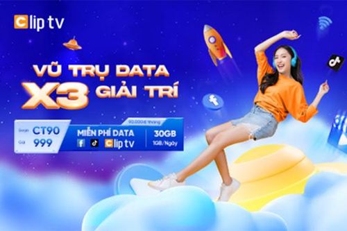 Vũ trụ Data- X3 giải trí, gói cước đáp ứng nhu cầu của khách hàng