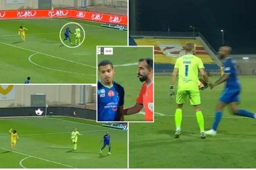Quả phạt đền ngớ ngẩn nhất thế giới xuất hiện ở giải đấu có Ronaldo