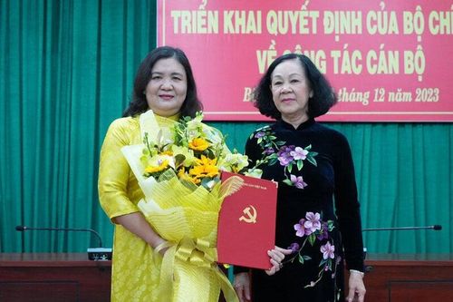 Bà Hồ Thị Hoàng Yến giữ chức Quyền Bí thư Tỉnh ủy Bến Tre