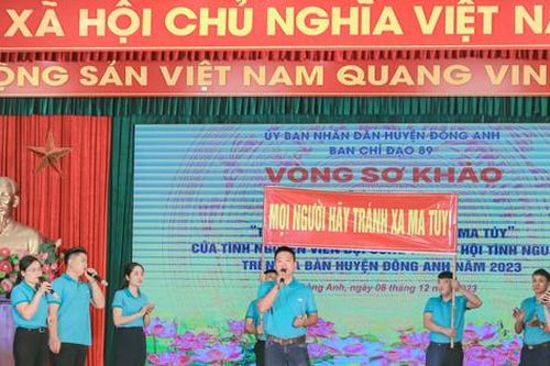 Đông Anh: Sơ khảo Hội thi 'Tuyên truyền phòng, chống ma túy'