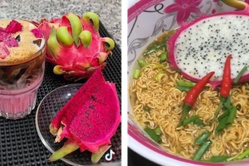 'Mì tôm thanh long' xâm chiếm Tiktok: Những màn đu trend khó đỡ khiến người xem không khỏi nhăn mặt
