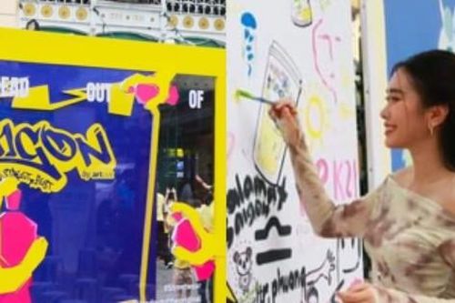 Hướng ngoại cuối tuần: Vẽ tranh doodle, 'thiết kế' giày tại Saigon Urban Street Fest