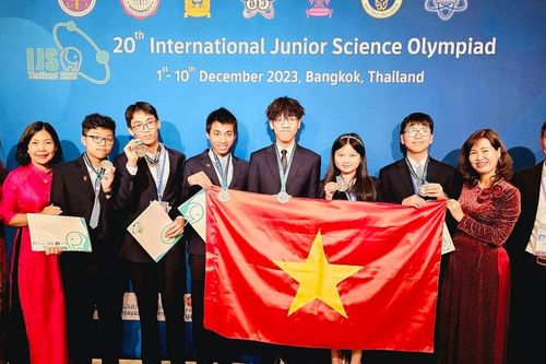 6/6 học sinh Hà Nội giành Huy chương Olympic khoa học trẻ quốc tế