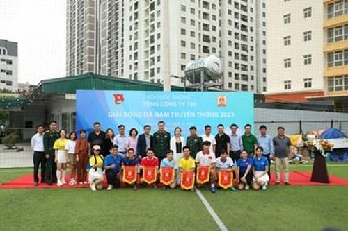 Tổng công ty 789 tổ chức Giải giao hữu bóng đá nam