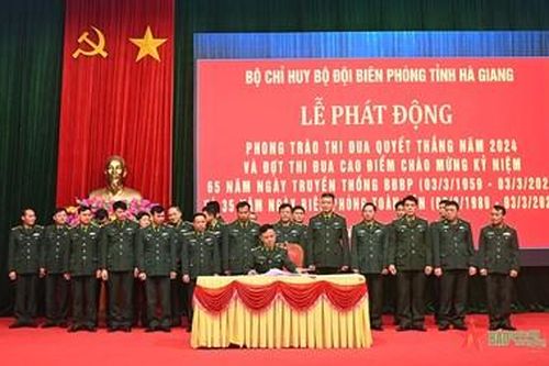 Bộ đội Biên phòng tỉnh Hà Giang tổng kết công tác biên phòng năm 2023