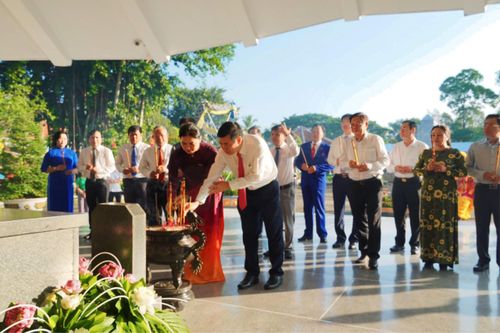 Đồng Tháp tổ chức lễ giỗ lần thứ 94 cụ Phó bảng Nguyễn Sinh Sắc