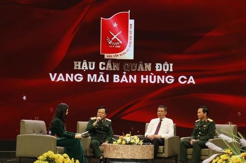 Giao lưu nghệ thuật: Hậu cần Quân đội vang mãi bản hùng ca
