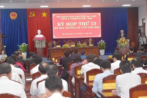 Kỳ họp thứ 13, HĐND tỉnh Bạc Liêu khóa X: Quyết định nhiều quyết sách quan trọng