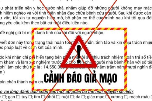 Người dân cảnh giác với bẫy lừa 'xác nhận hiến tạng được nhận tiền'