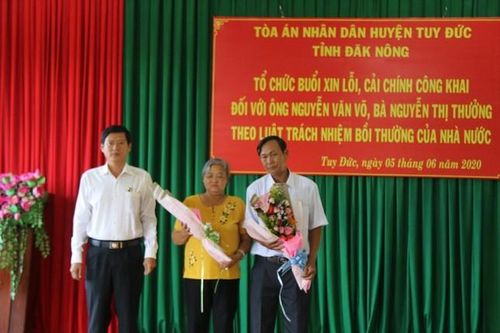 Vợ chồng cựu chiến binh bị kết án oan kiện đòi bồi thường gần 29 tỷ đồng
