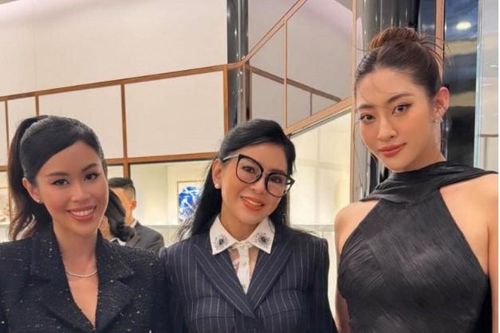 Mẹ con nhà tỷ phú Johnathan Hạnh Nguyễn đọ style với Lương Thùy Linh, 'chặt' cỡ này làm Hoa hậu áp lực