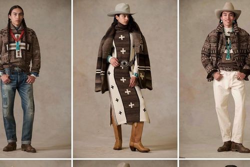 Làn gió mới trong BST thời trang của Ralph Lauren nhờ...thổ dân da đỏ