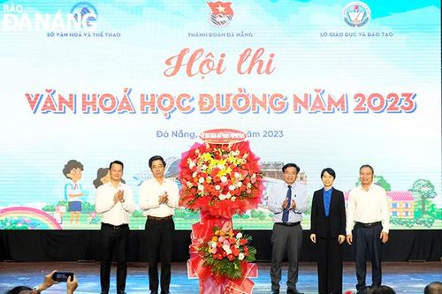 Quận Cẩm Lệ đoạt giải nhất toàn đoàn hội thi văn hóa học đường năm 2023