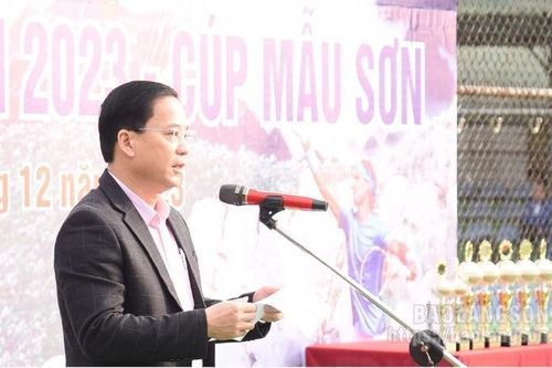 Trên 180 vận động viên tham dự Giải Quần vợt tỉnh mở rộng – 'Tranh cúp Mẫu Sơn' năm 2023