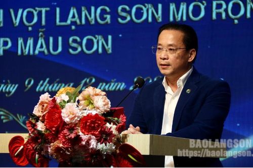 Gặp mặt giao lưu chào mừng Giải Quần vợt tỉnh mở rộng năm 2023 – 'Tranh cúp Mẫu Sơn'