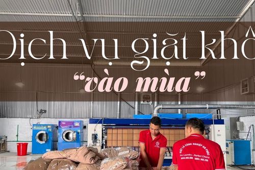 Dịch vụ giặt khô 'vào mùa'