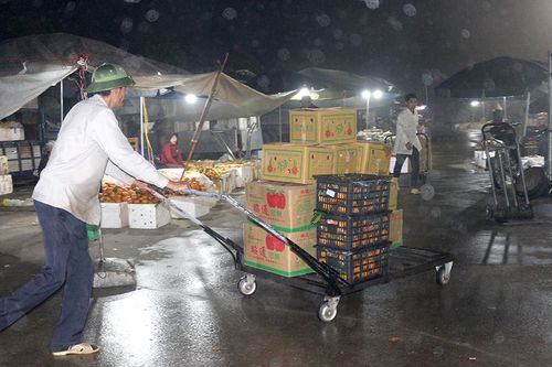 Đêm trắng nơi chợ 'đầu mối'