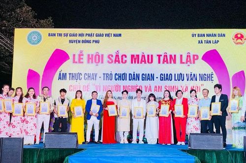 Bình Phước: Ban Trị sự GHPGVN H.Đồng Phú tổ chức hội ẩm thực chay gây quỹ vì người nghèo