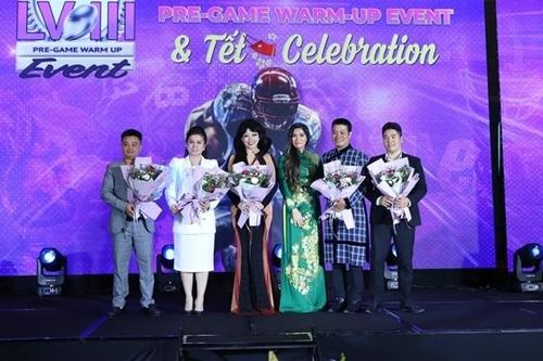 Bà Lê Hoàng Diệp Thảo đồng hành cùng sự kiện Vegas LVIII Pregame Warm Up Event & Tết Celebration (US)