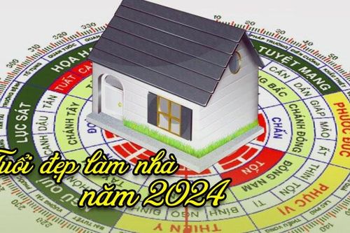 Năm 2024 những tuổi nào làm nhà được?